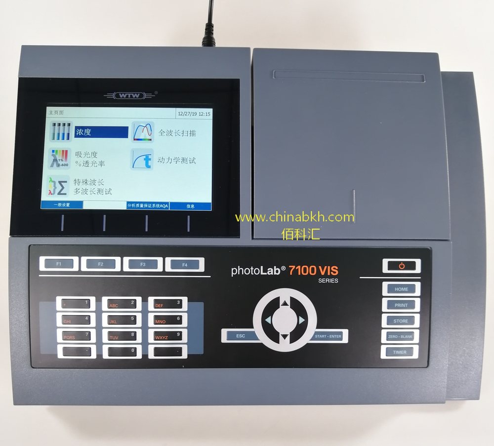 WTW photoLab 7100 VIS WTW photoLab 7100 VIS可见分光光度计